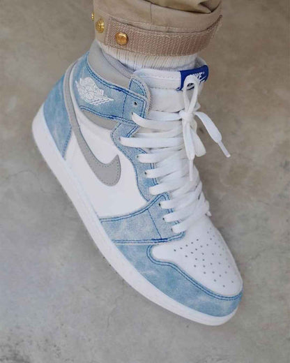 Custom Air Jordan 1 Hyper Royal Sneakers