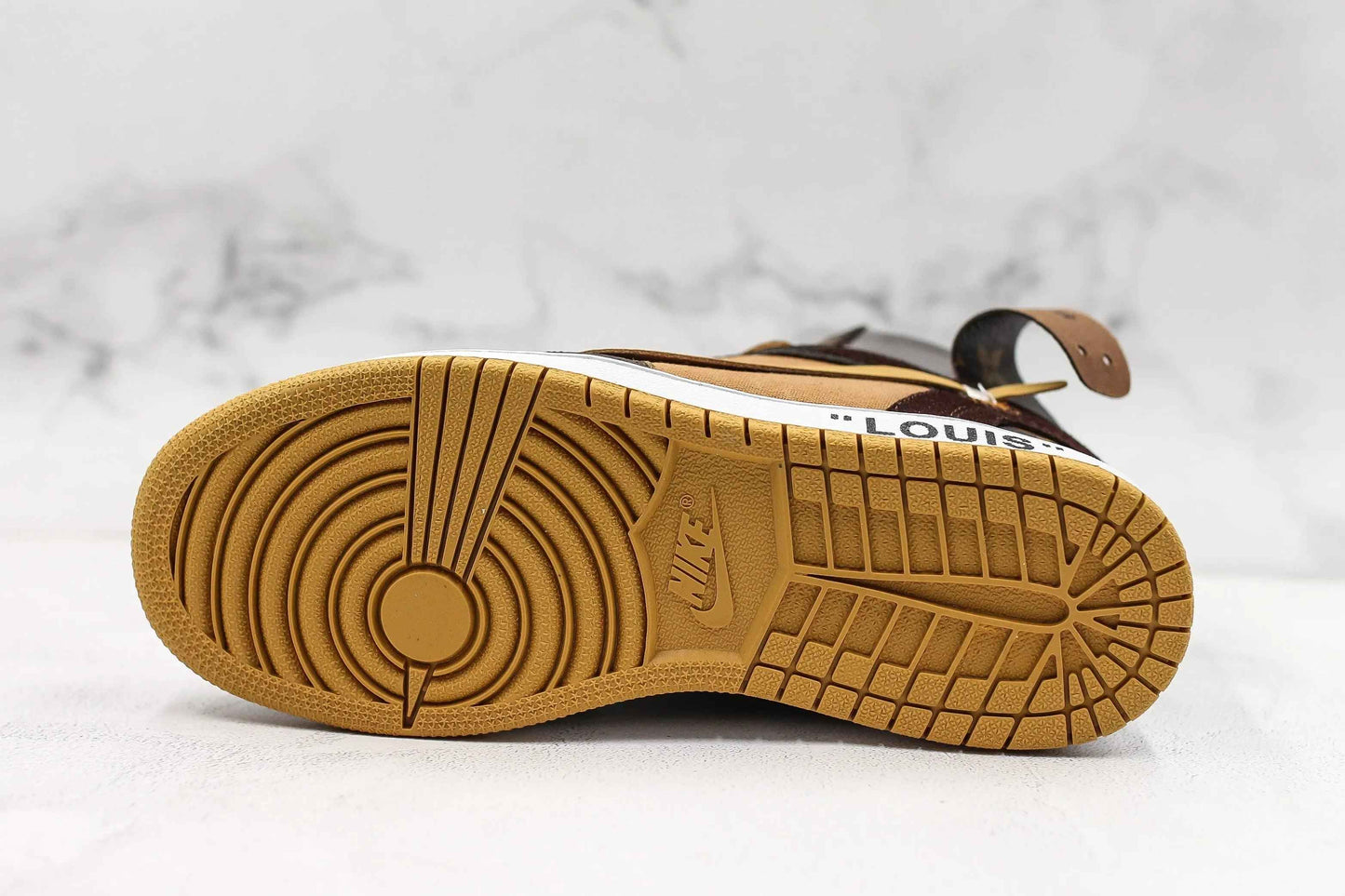 Custom Air Jordan 1 LV High Q ( Customs And Box ), Jordan 1 Sneakers Active A11