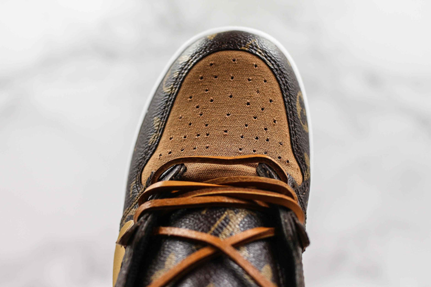 Custom Air Jordan 1 LV High Q ( Customs And Box ), Jordan 1 Sneakers Active A11