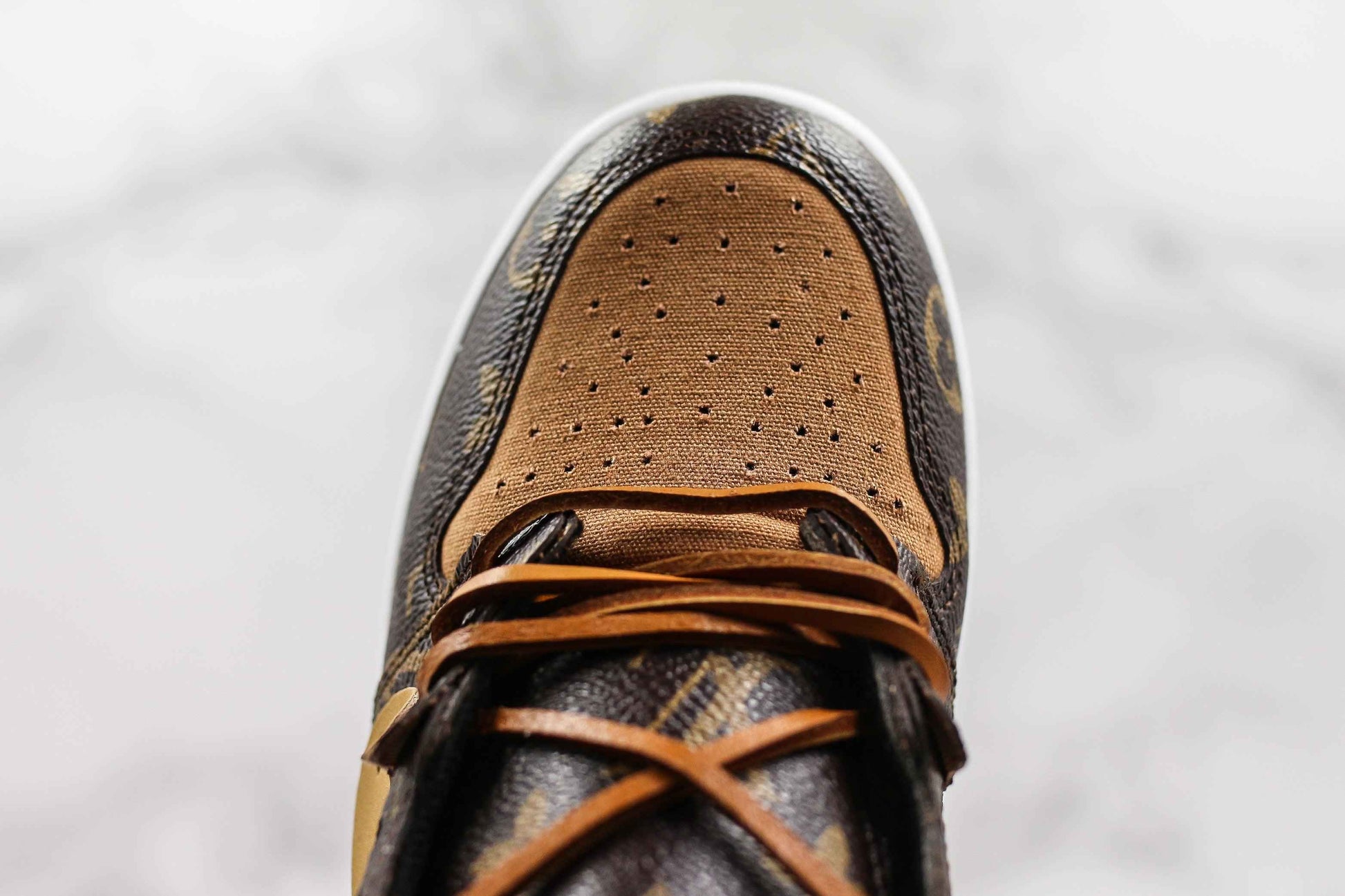 Custom Air Jordan 1 LV High Q ( Customs And Box ), Jordan 1 Sneakers Active A11