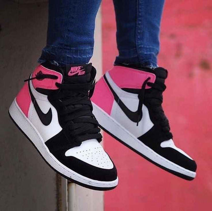 Custom Air Jordan 1 Low Pink AJ1 High Q ( Customs And Box ), Jordan 1 Sneakers Active