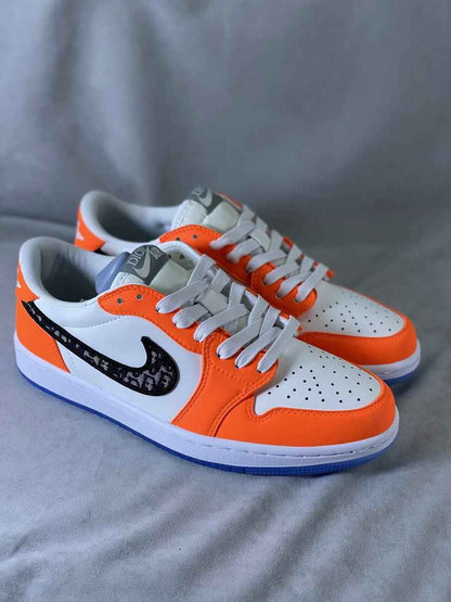 Custom Air Jordan 1 Low x Dior BA33