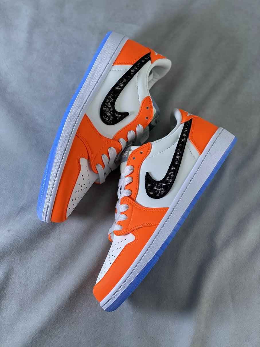 Custom Air Jordan 1 Low x Dior BA33