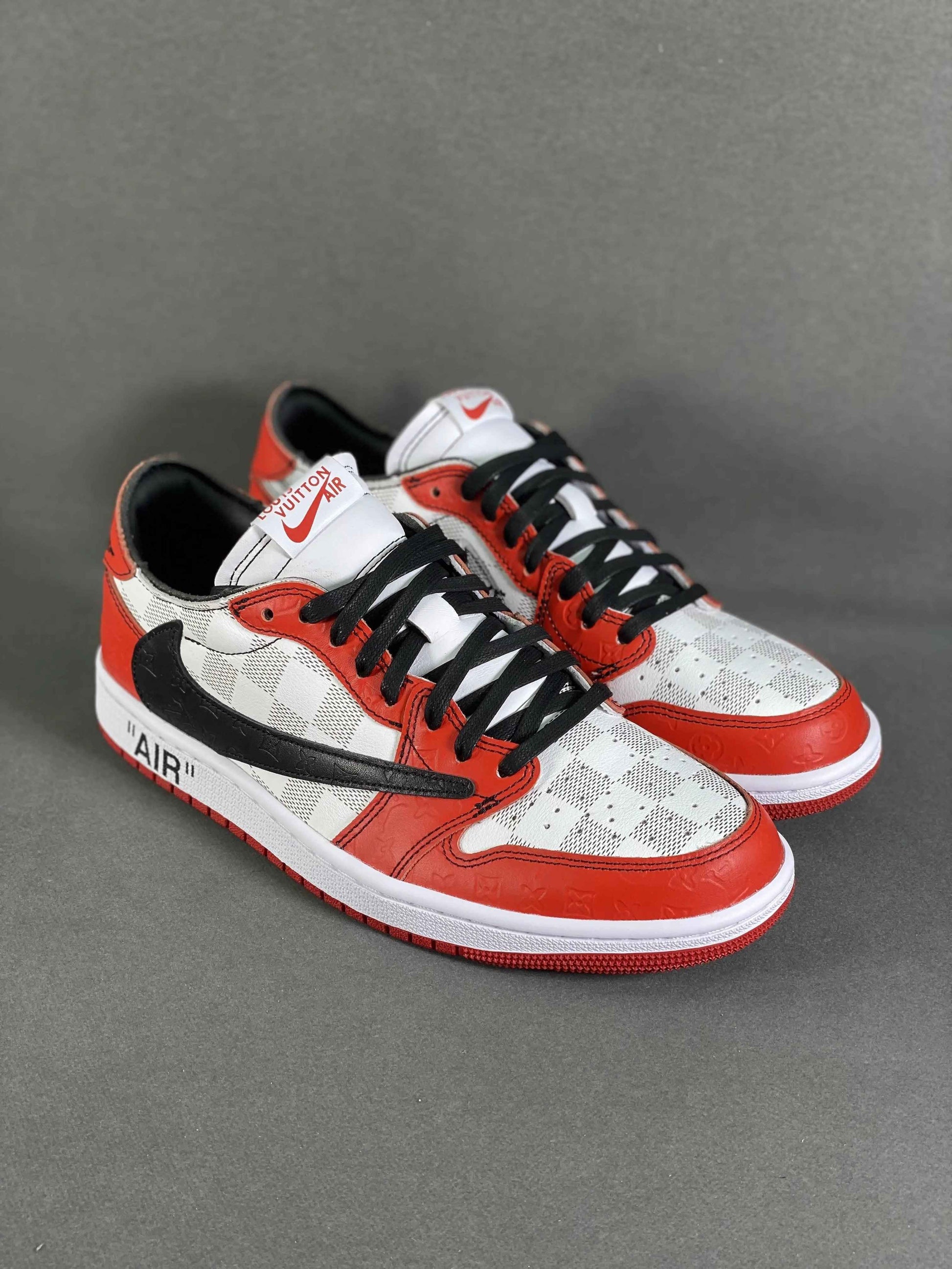 Custom Air Jordan 1 Low x Off-White x Travis Scott  DZ2403 006