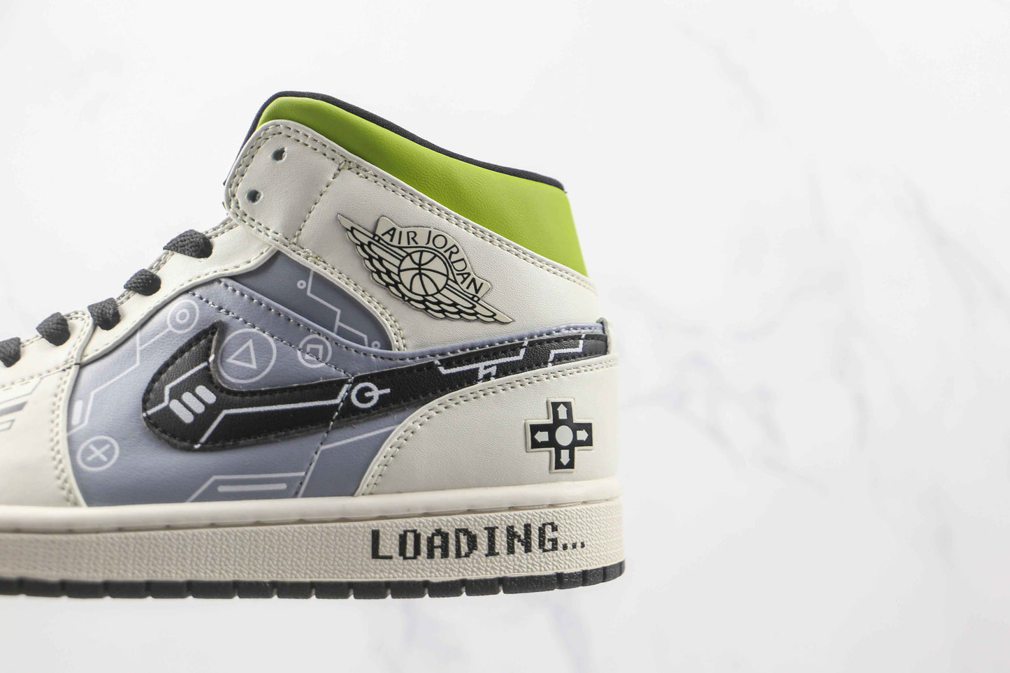 Custom Air Jordan 1 Mid 554725 170