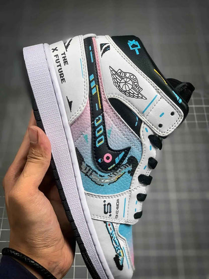 Custom Air Jordan 1 Mid AJ1