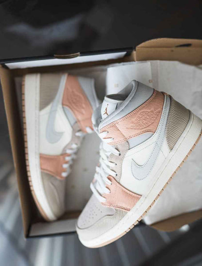 Custom Air Jordan 1 Mid CV3044 100