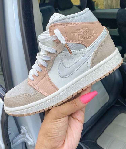 Custom Air Jordan 1 Mid CV3044 100