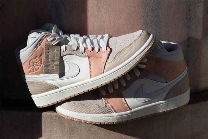 Custom Air Jordan 1 Mid CV3044 100