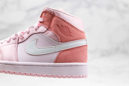 Custom Air Jordan 1 Mid Digital Pink High Q