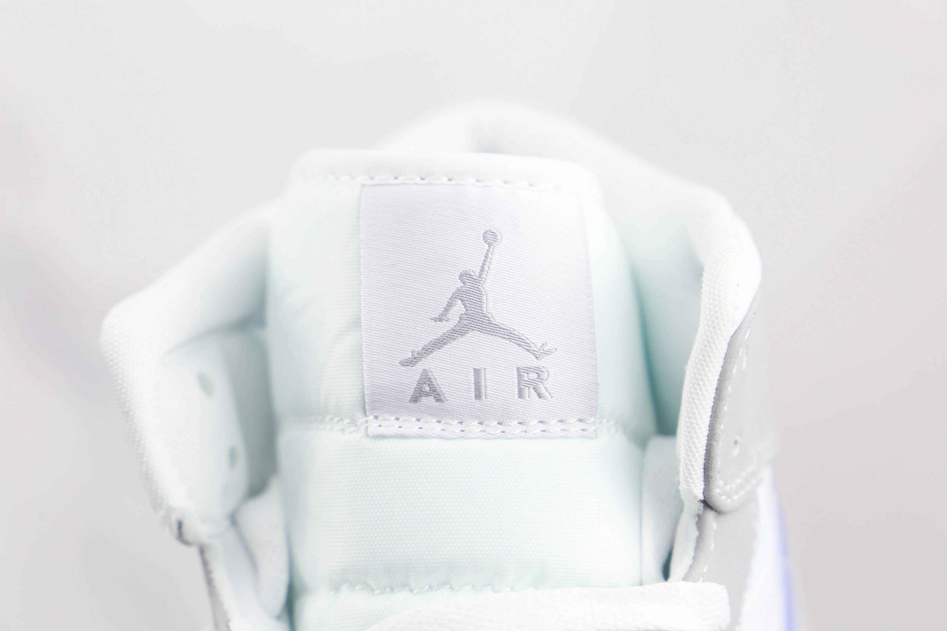 Custom Air Jordan 1 Mid Wolf Grey High Q