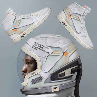 Custom Air Jordan 1 OFF-W High Q