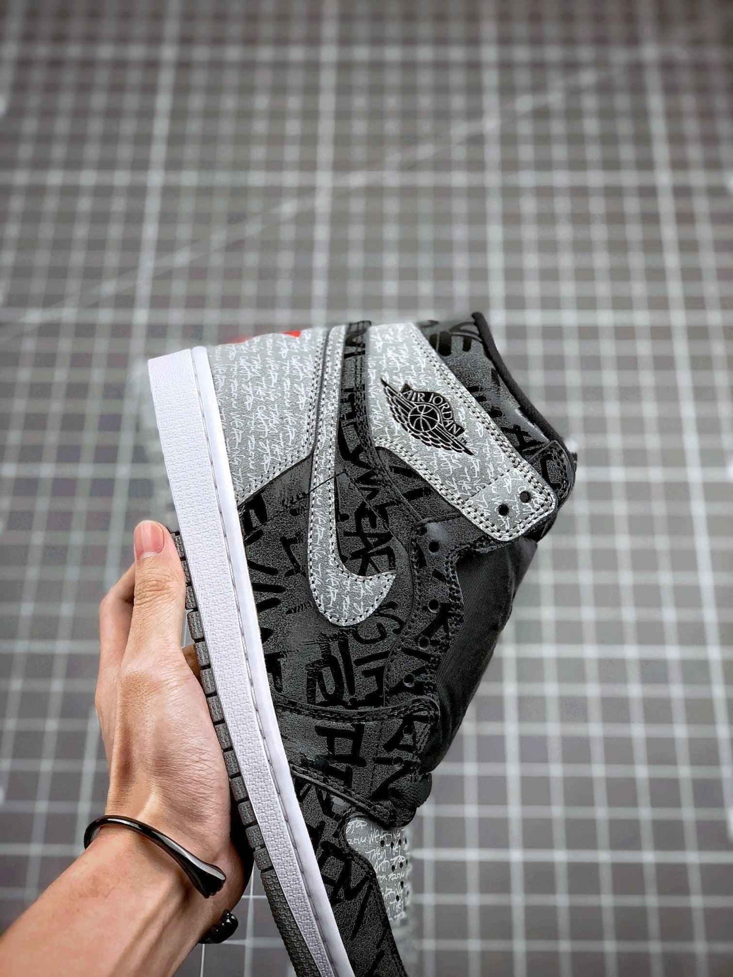 Custom Air Jordan 1 Rebellionaire Black Ash - Latest Edition Available Now