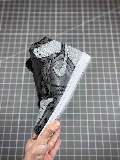 Custom Air Jordan 1 OG "Rebellionaire" Black Ash Rebellion