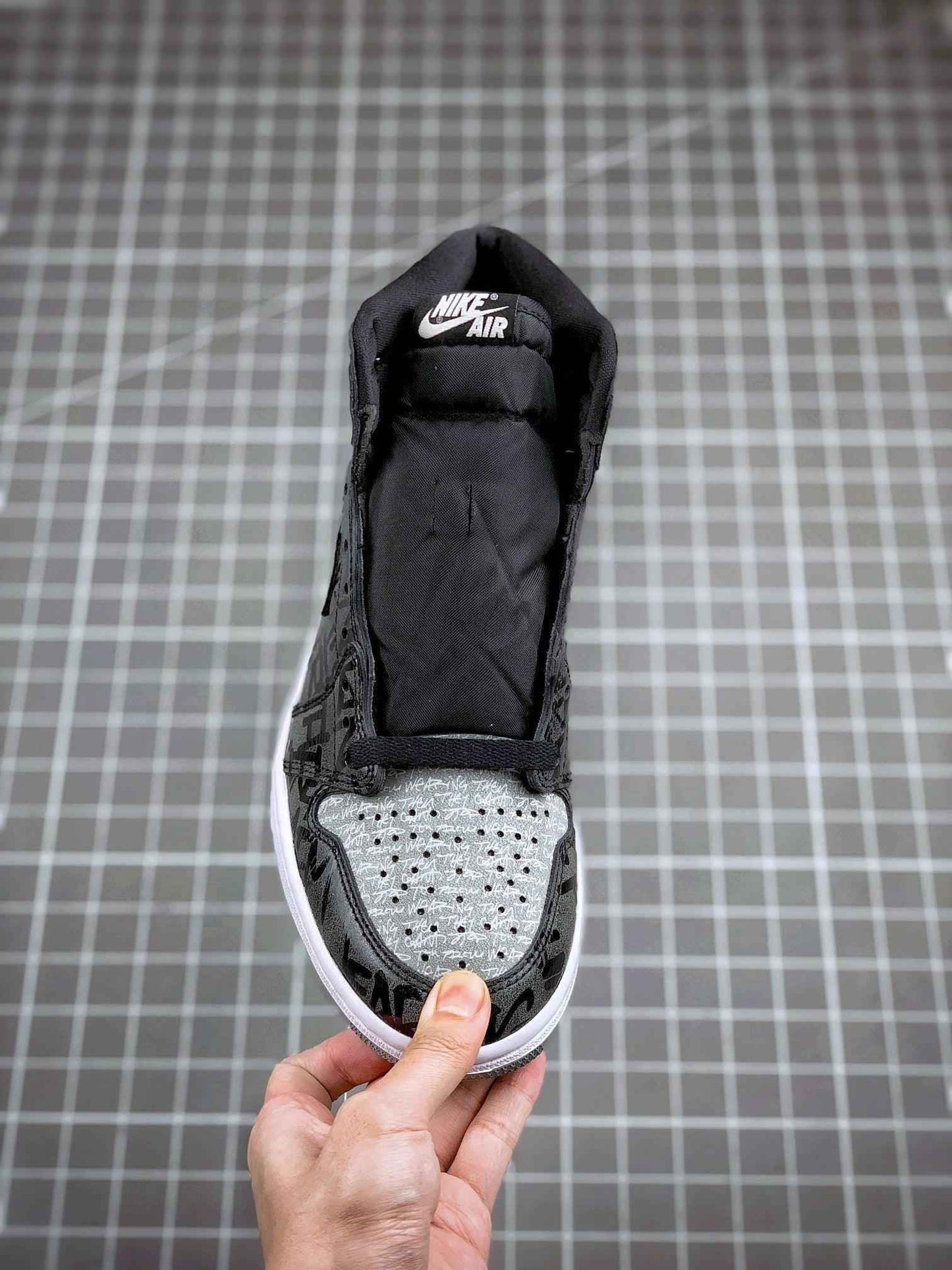 Custom Air Jordan 1 Rebellionaire Black Ash - Latest Edition Available Now