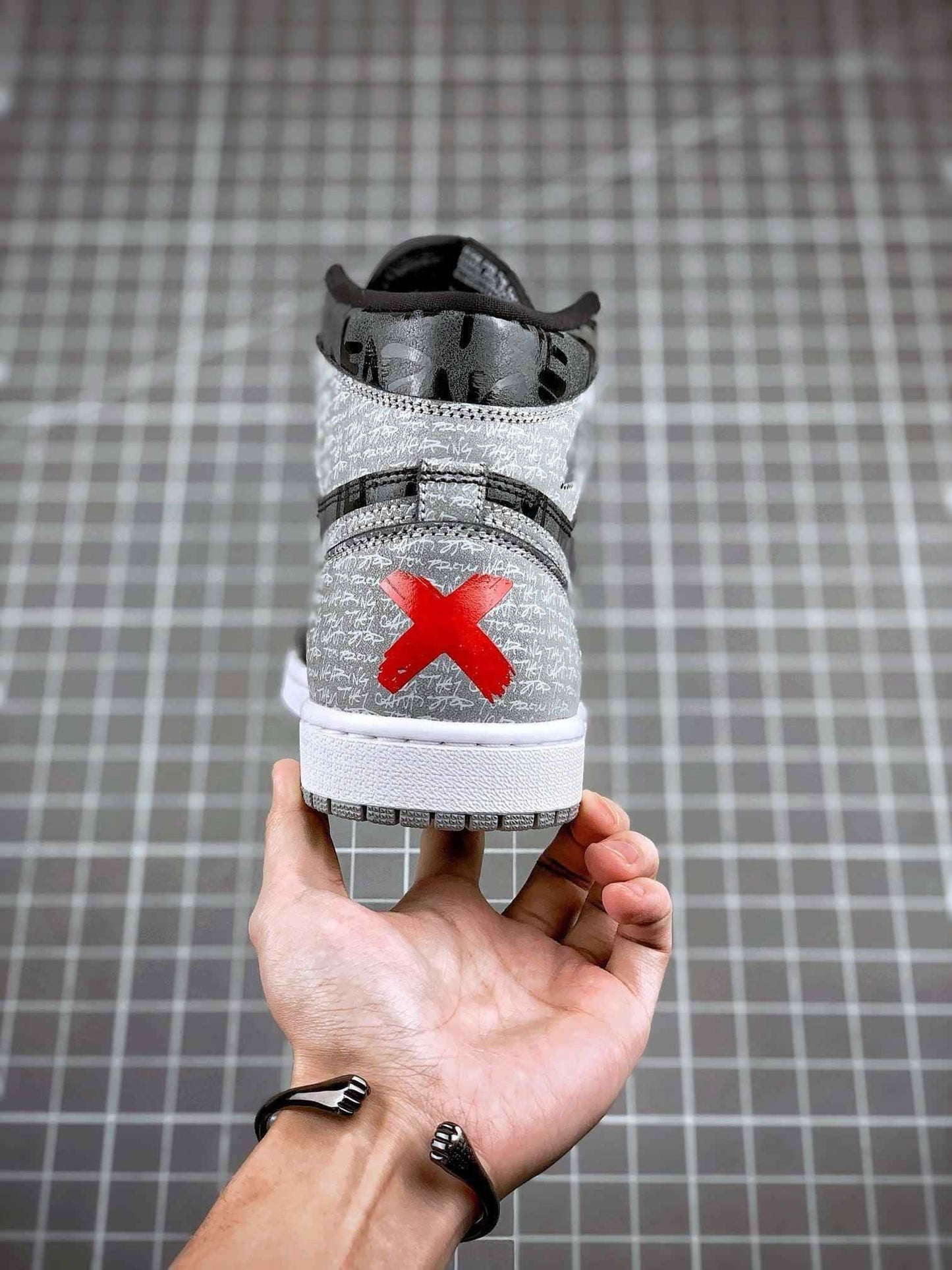 Custom Air Jordan 1 Rebellionaire Black Ash - Latest Edition Available Now