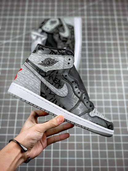 Custom Air Jordan 1 Rebellionaire Black Ash - Latest Edition Available Now