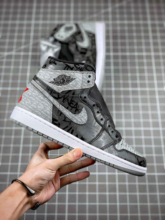 Custom Air Jordan 1 Rebellionaire Black Ash - Latest Edition Available Now