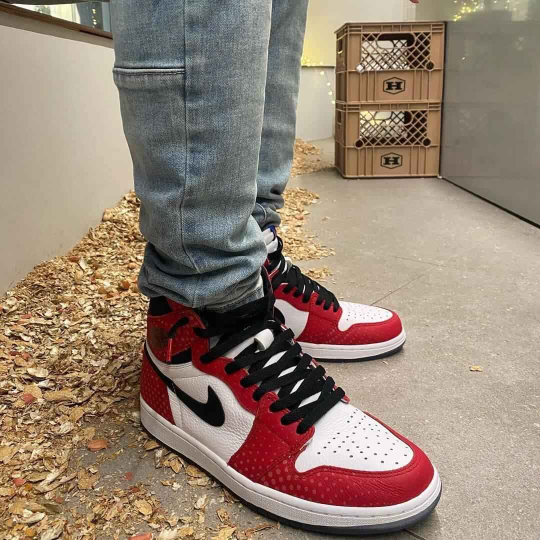 Custom Air Jordan 1 Origin Story Sneakers