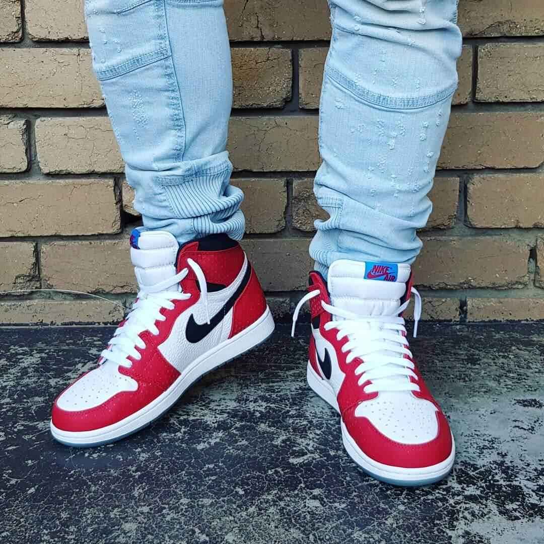 Custom Air Jordan 1 Origin Story Sneakers