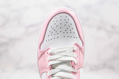 Custom Air Jordan 1 Pink Mid High Q