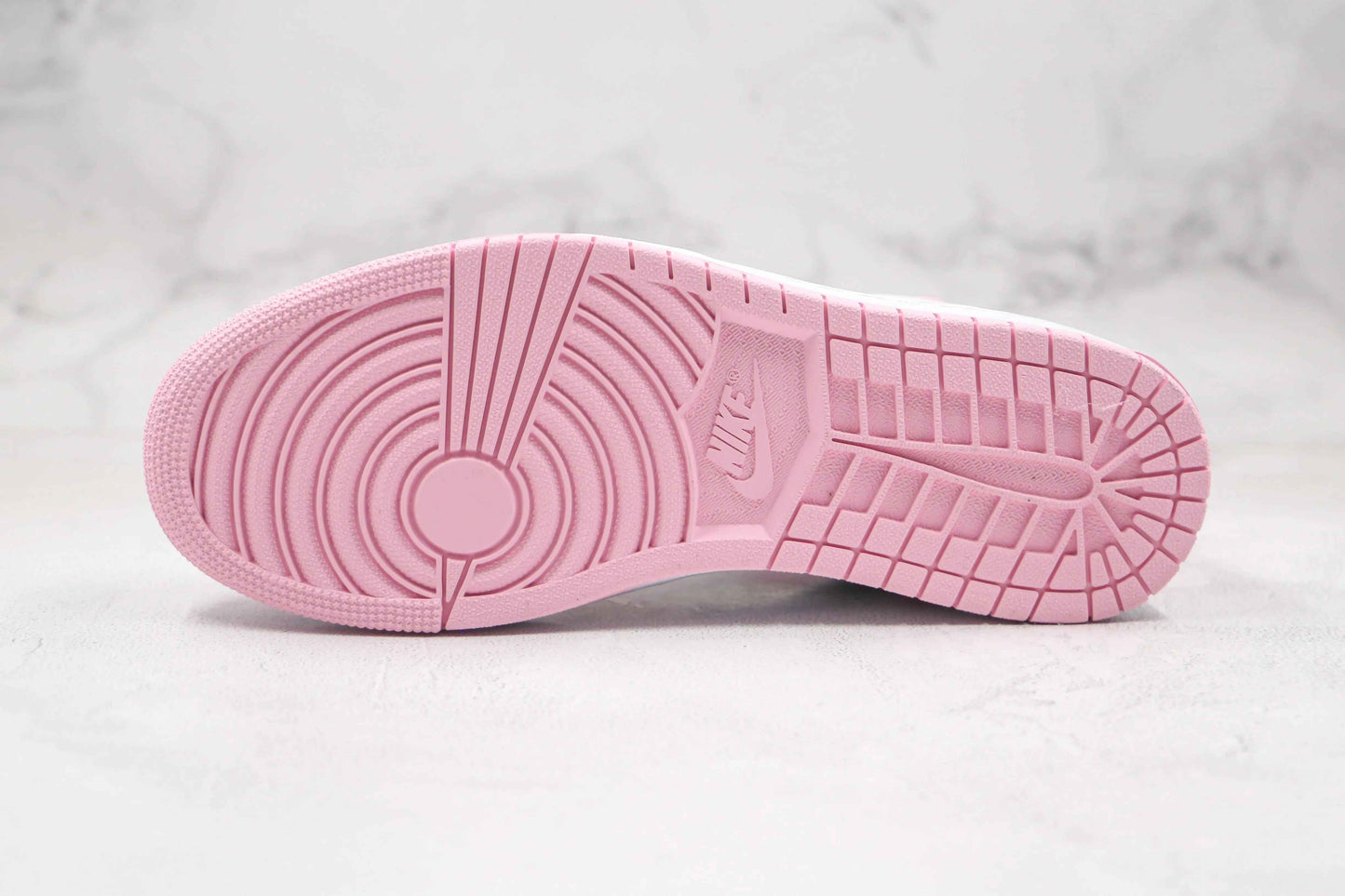 Custom Air Jordan 1 Pink Mid High Q