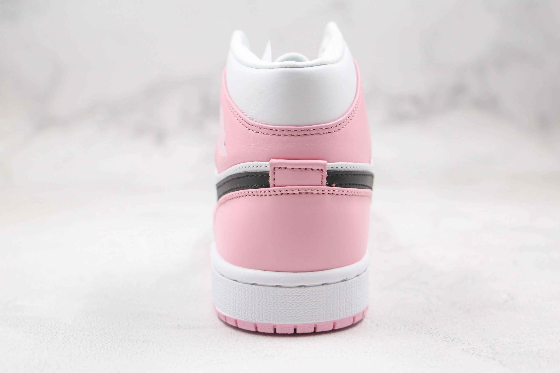 Custom Air Jordan 1 Pink Mid High Q