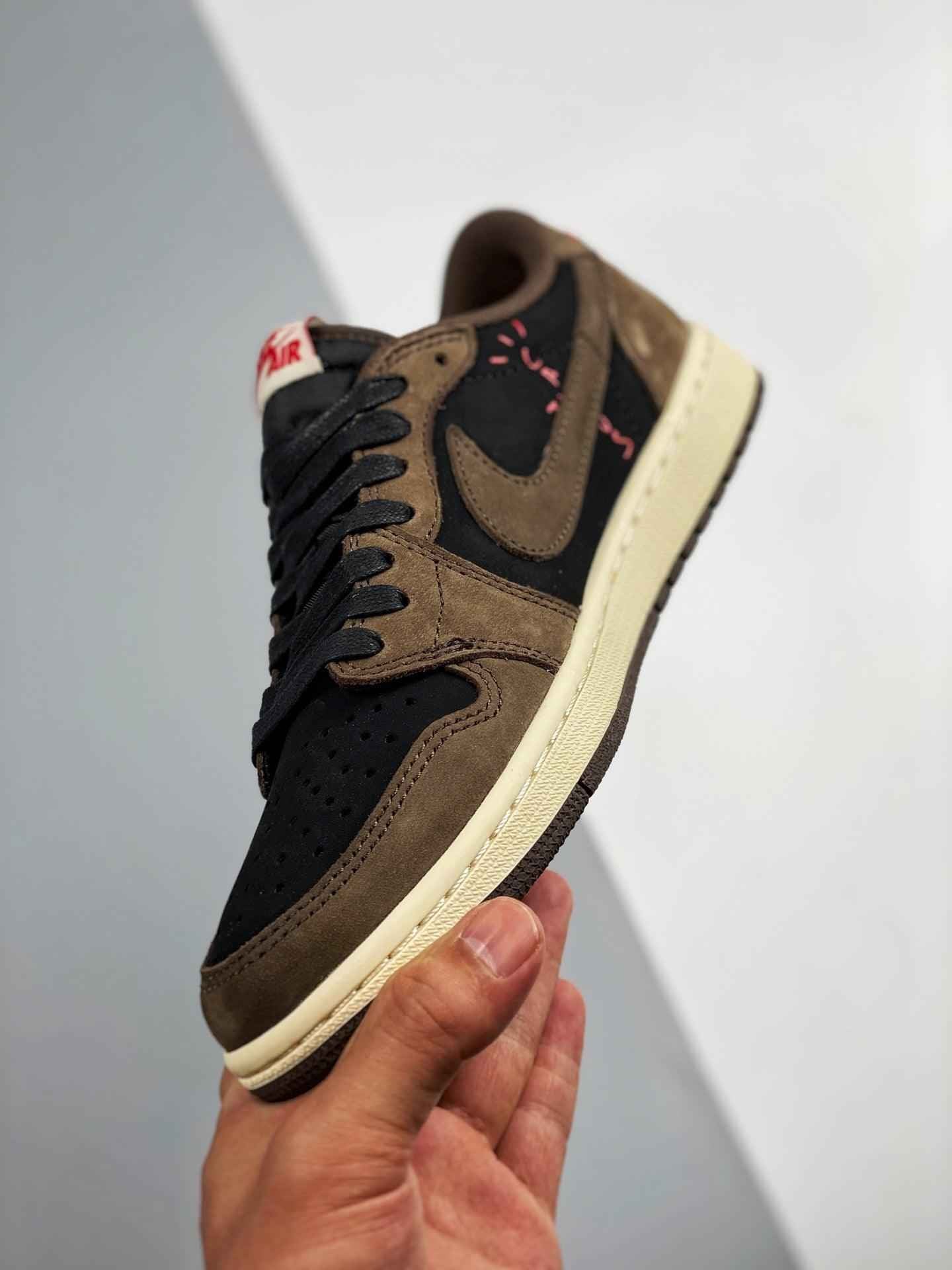 Custom Air Jordan 1 Retro Low OG SP Travis Scott - CQ4277-001
