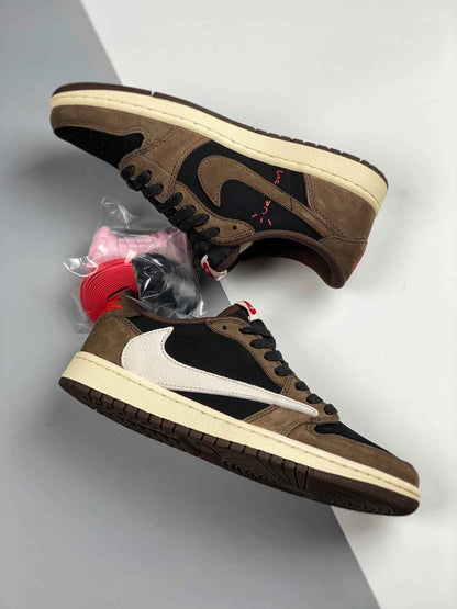 Custom Air Jordan 1 Retro Low OG SP Travis Scott - CQ4277-001