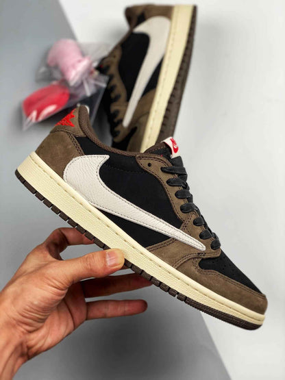 Custom Air Jordan 1 Retro Low OG SP Travis Scott - CQ4277-001