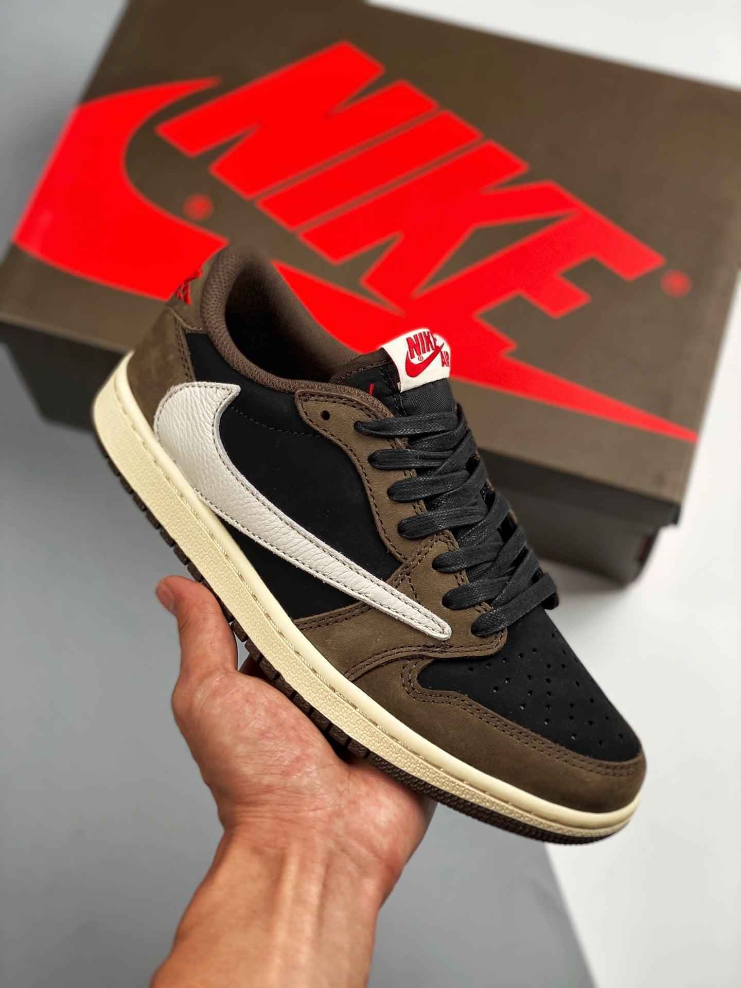 Custom Air Jordan 1 Retro Low OG SP Travis Scott - CQ4277-001