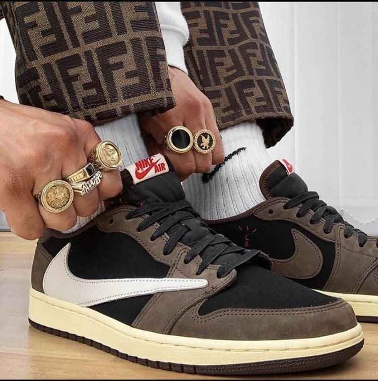 Custom Air Jordan 1 Retro Low OG SP Travis Scott - CQ4277-001