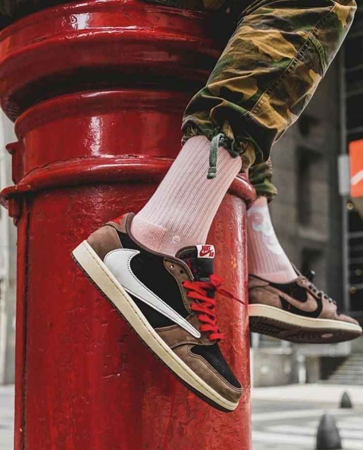 Custom Air Jordan 1 Retro Low OG SP Travis Scott - CQ4277-001