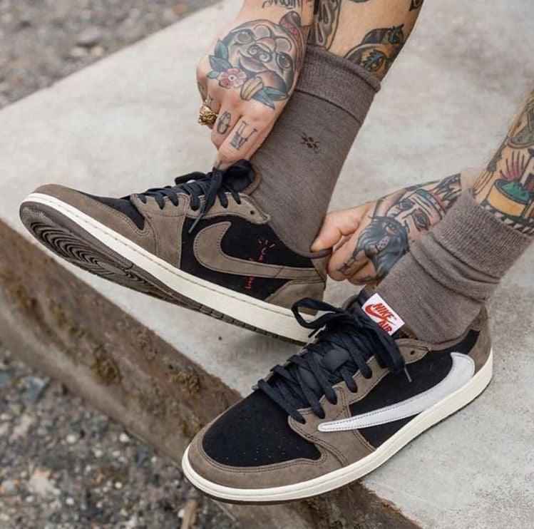 Custom Air Jordan 1 Retro Low OG SP Travis Scott - CQ4277-001