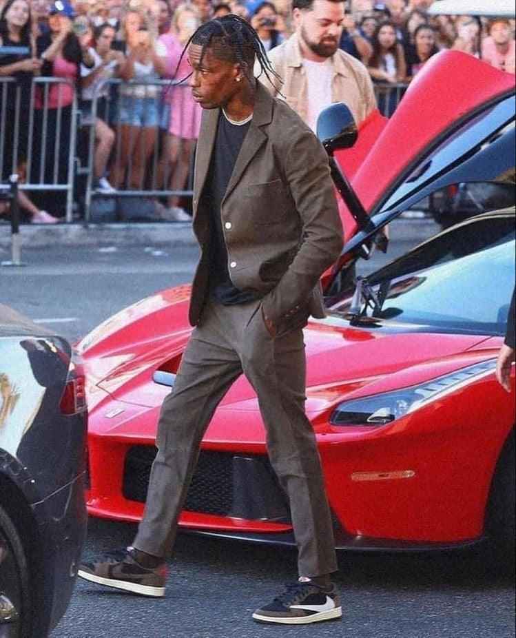 Custom Air Jordan 1 Retro Low OG SP Travis Scott - CQ4277-001