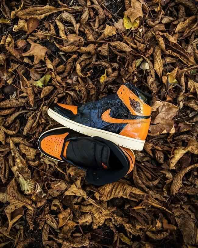 Custom Air Jordan 1 Shattered Backboard Sneakers