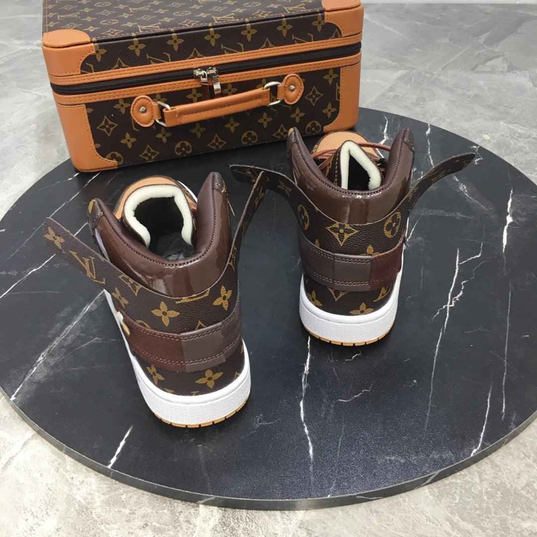 Custom Air Jordan 1 x LV Logo