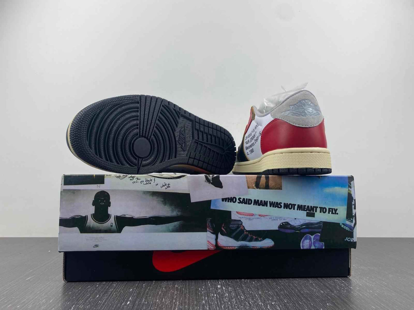 Custom Air Jordan 1 x OFF-W Sneakers - Unique Style and Comfort