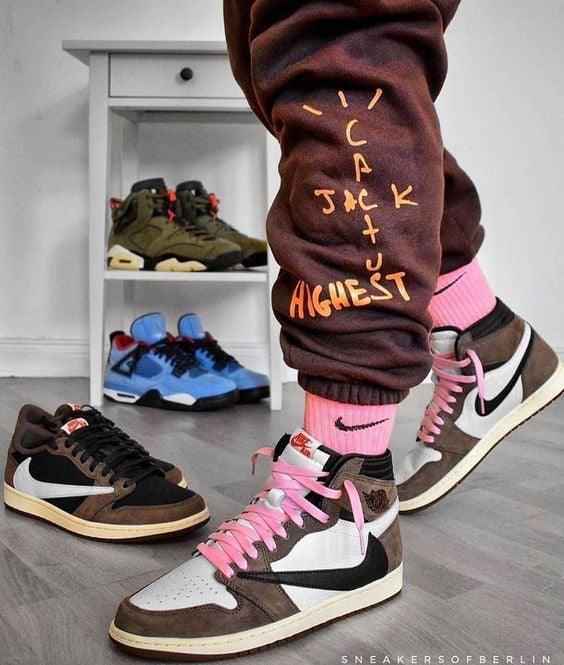 Custom Air Jordan 1 x Travis Scott AJ1