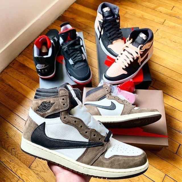 Custom Air Jordan 1 x Travis Scott AJ1