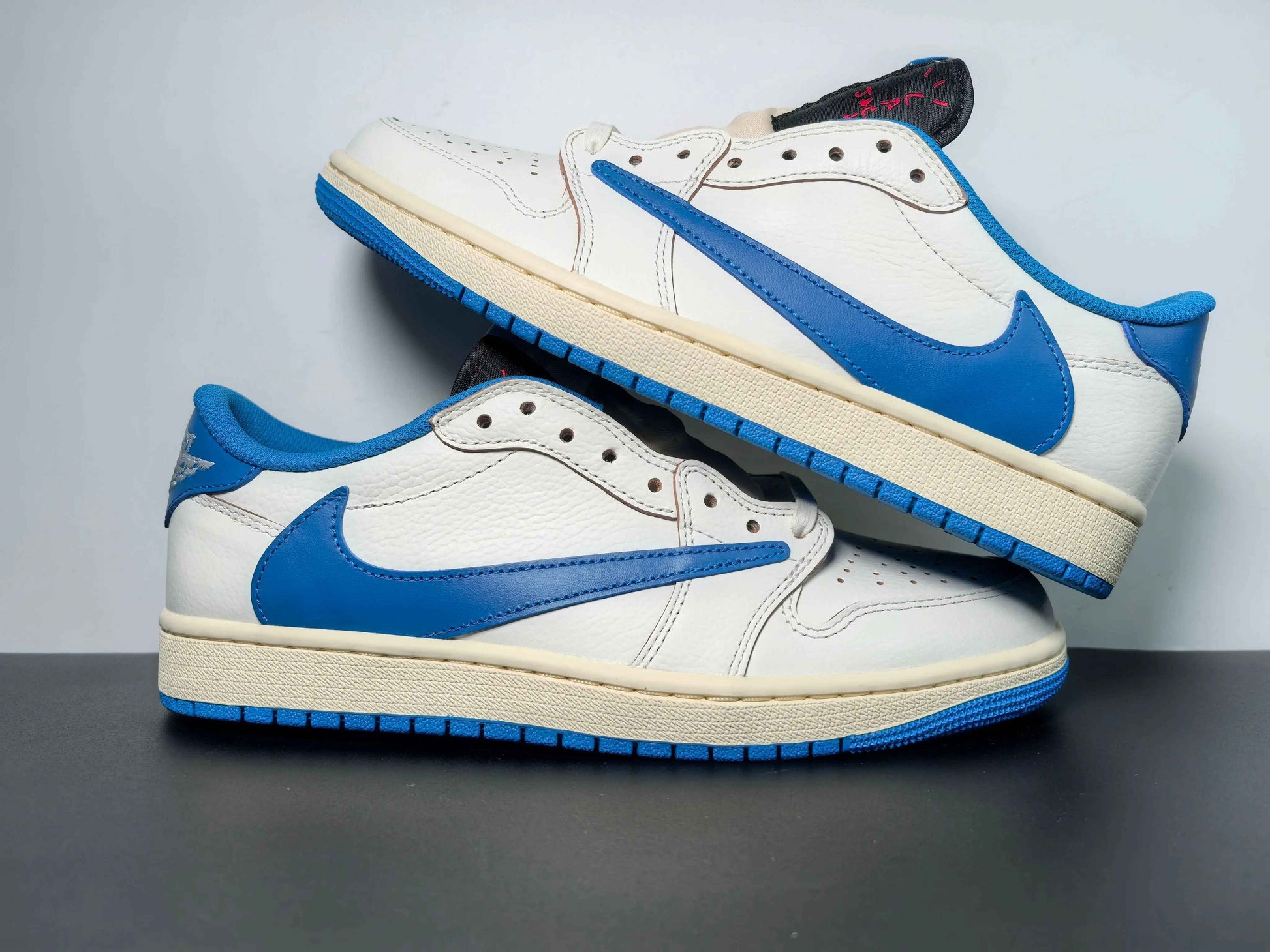 Custom Air Jordan 1 x Travis Scott x Fragment Design DM7866-104