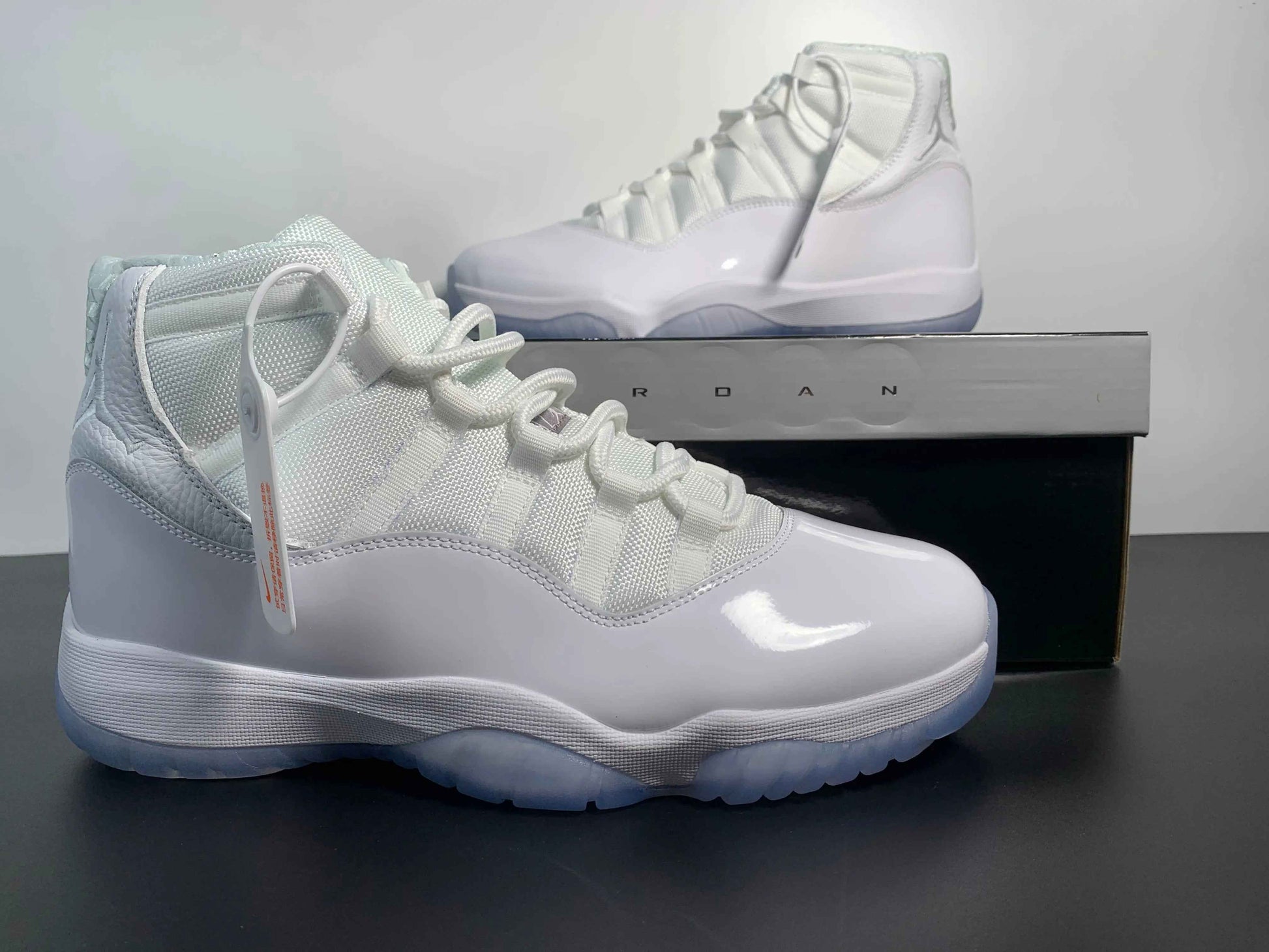 Custom Air Jordan 11 Silver Anniversary Edition