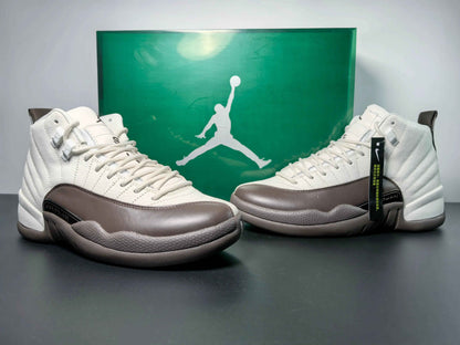 Custom Air Jordan 12 Sole Fly Cafe FZ5026-100