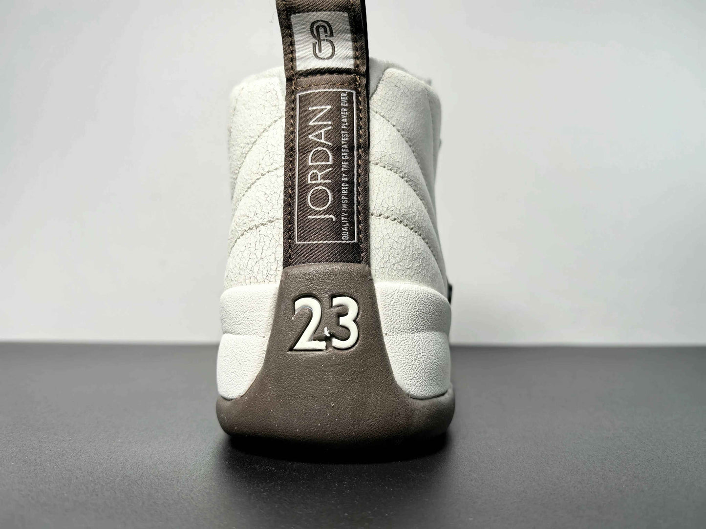 Custom Air Jordan 12 Sole Fly Cafe FZ5026-100