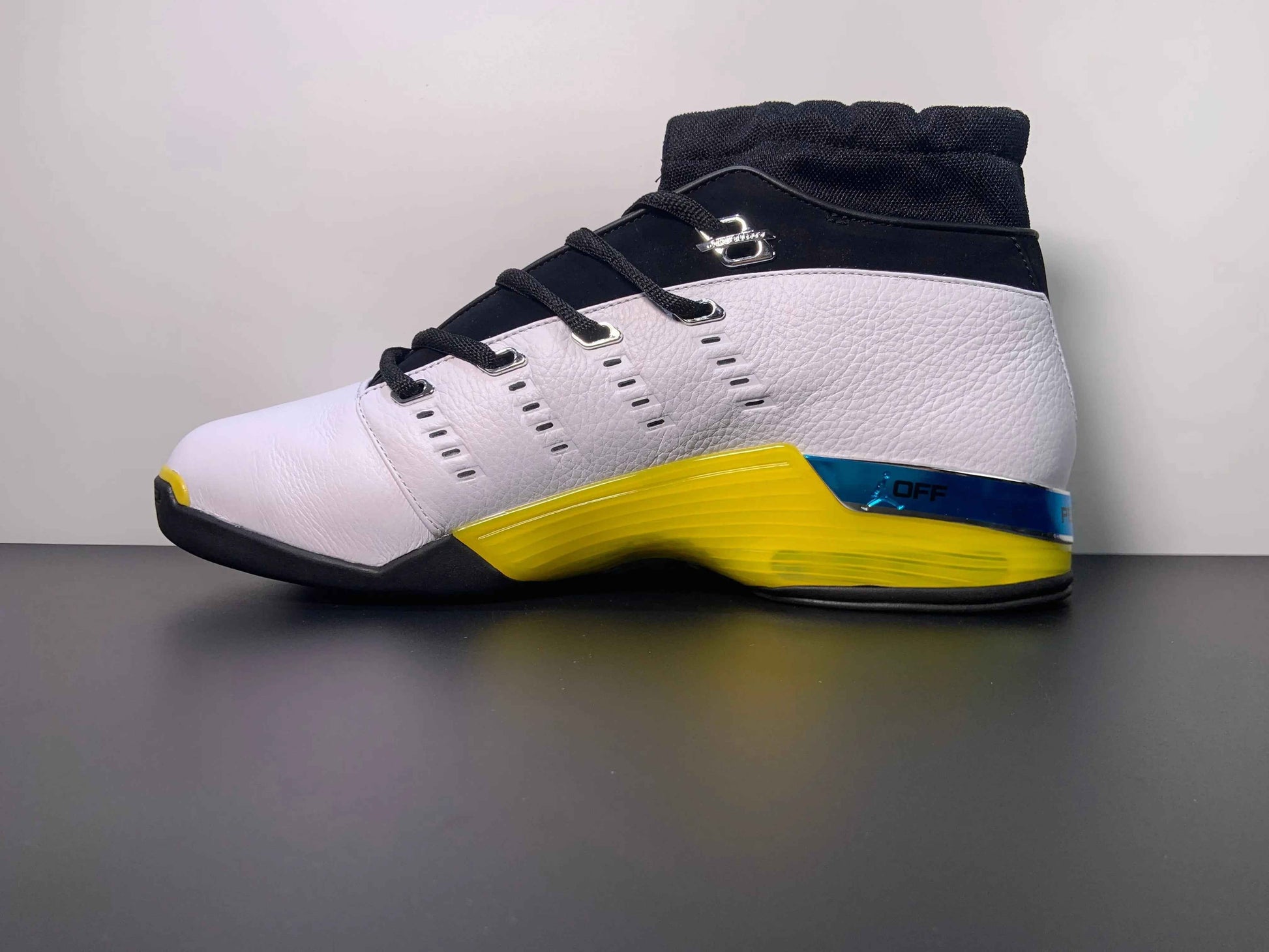 Custom Air Jordan 17 Low “Lightning” FJ0395-100