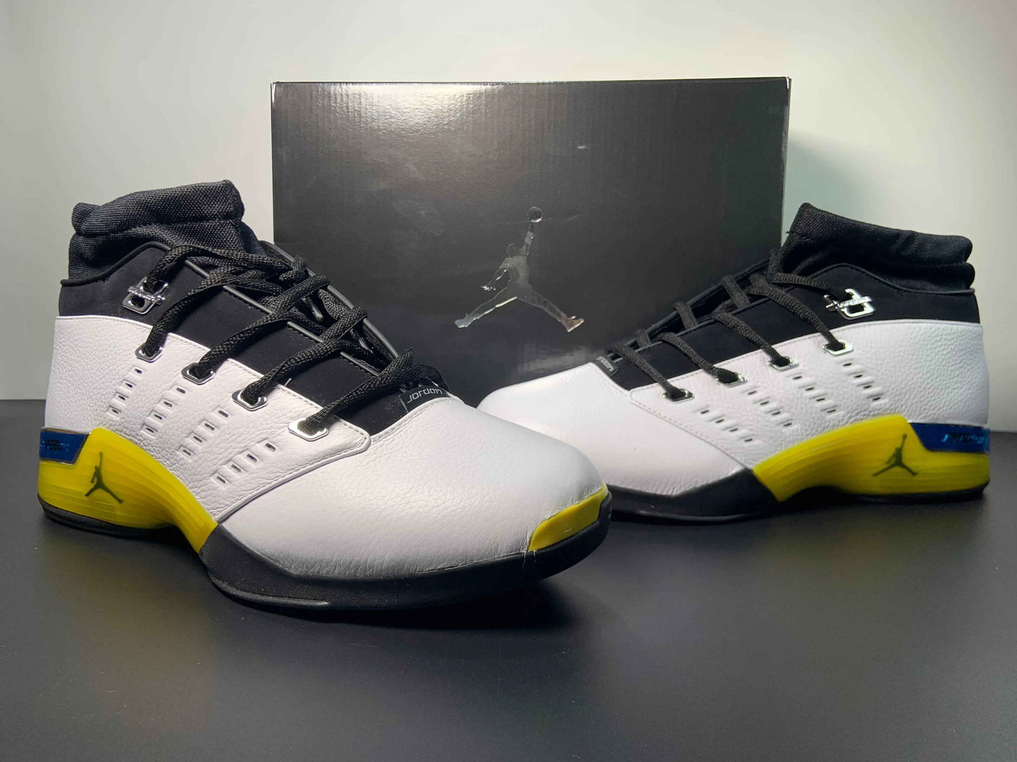 Custom Air Jordan 17 Low “Lightning” FJ0395-100
