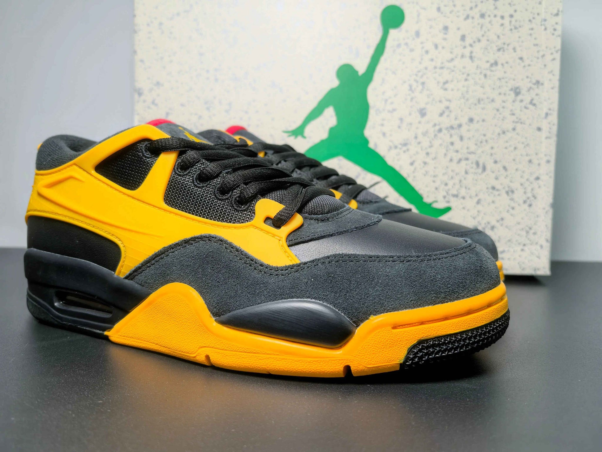 Custom Air Jordan 4 Bruce Lee RM FQ7939-007