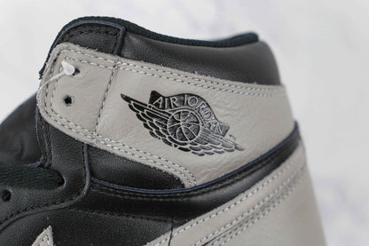 Custom Black Grey Jordan 1 High Q ( Customs And Box ), Jordan 1 Sneakers