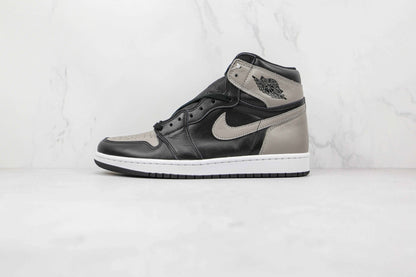 Custom Black Grey Jordan 1 High Q ( Customs And Box ), Jordan 1 Sneakers