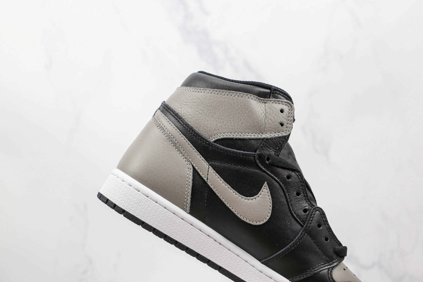 Custom Black Grey Jordan 1 High Q ( Customs And Box ), Jordan 1 Sneakers